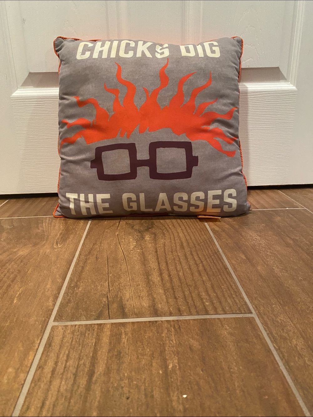 Rugrats Chuckie Themed Decorative Throw Pillow